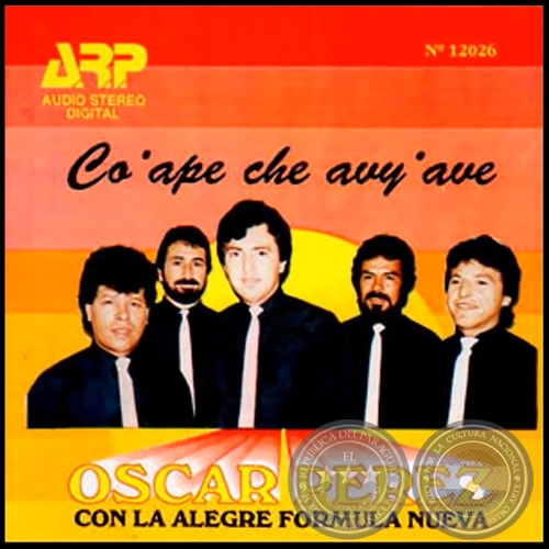 CO'APE CHE AVY'AVE - Volumen 19 - OSCAR PÉREZ  con  LA ALEGRE FÓRMULA NUEVA 